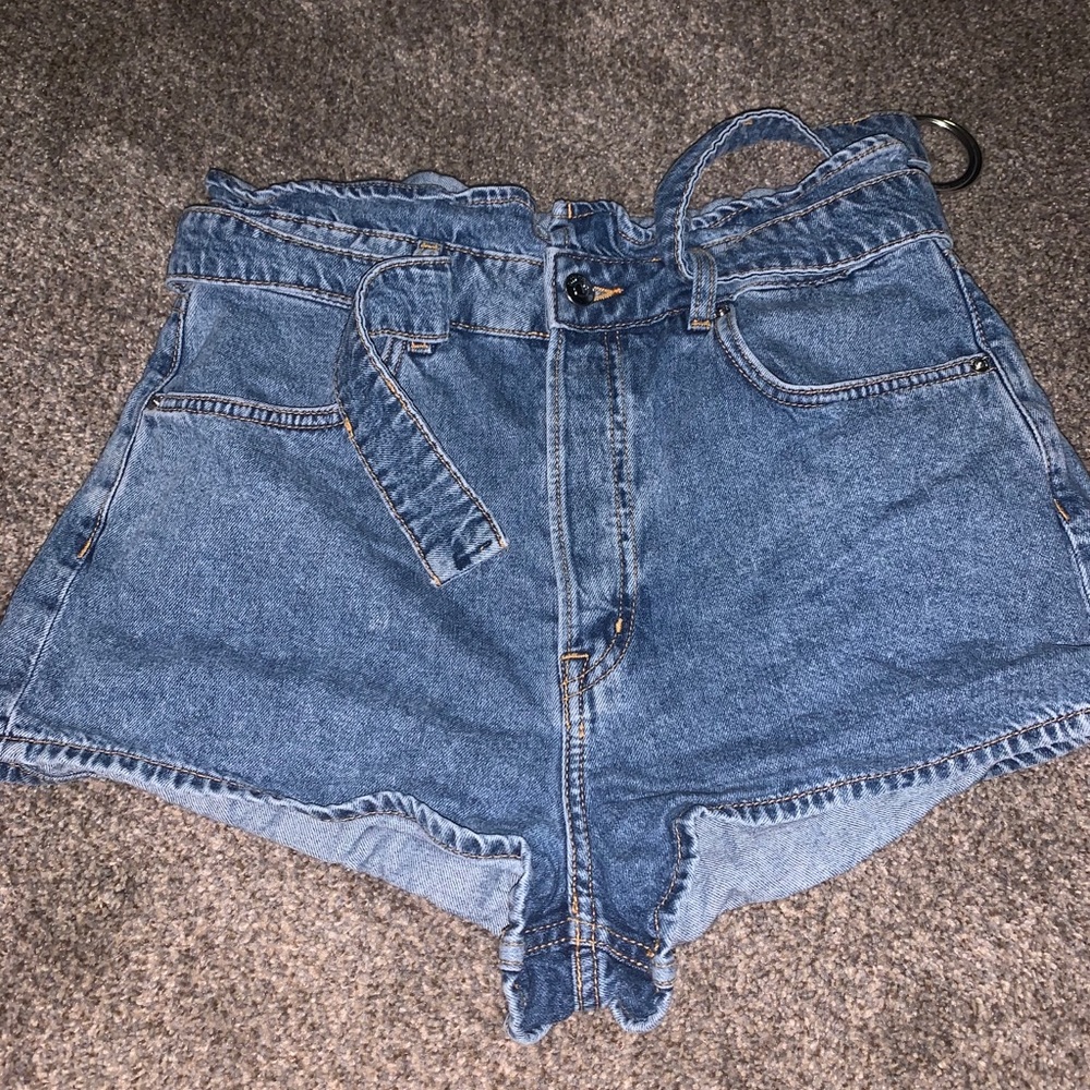 High waisted shorts